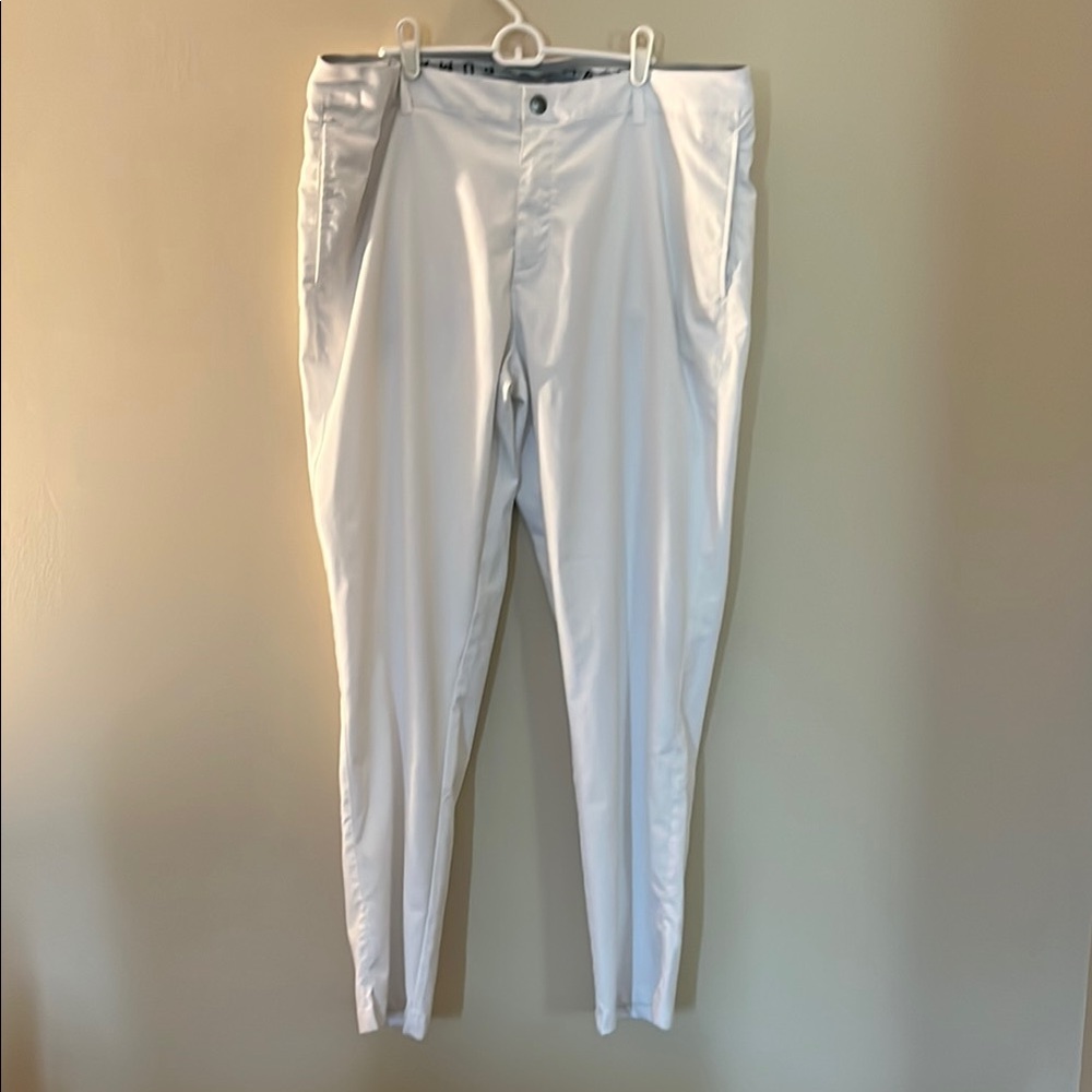Puma Men's Elegant White Dress Pants